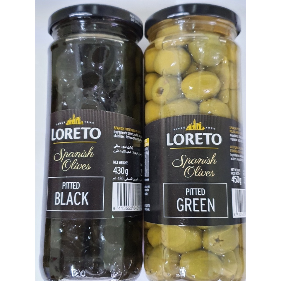 Đồng Tâm Quả Oliu xanh và đen tách hạt LORETO