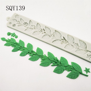 Khuôn Silicone Lá Dây Leo Vòng Hoa