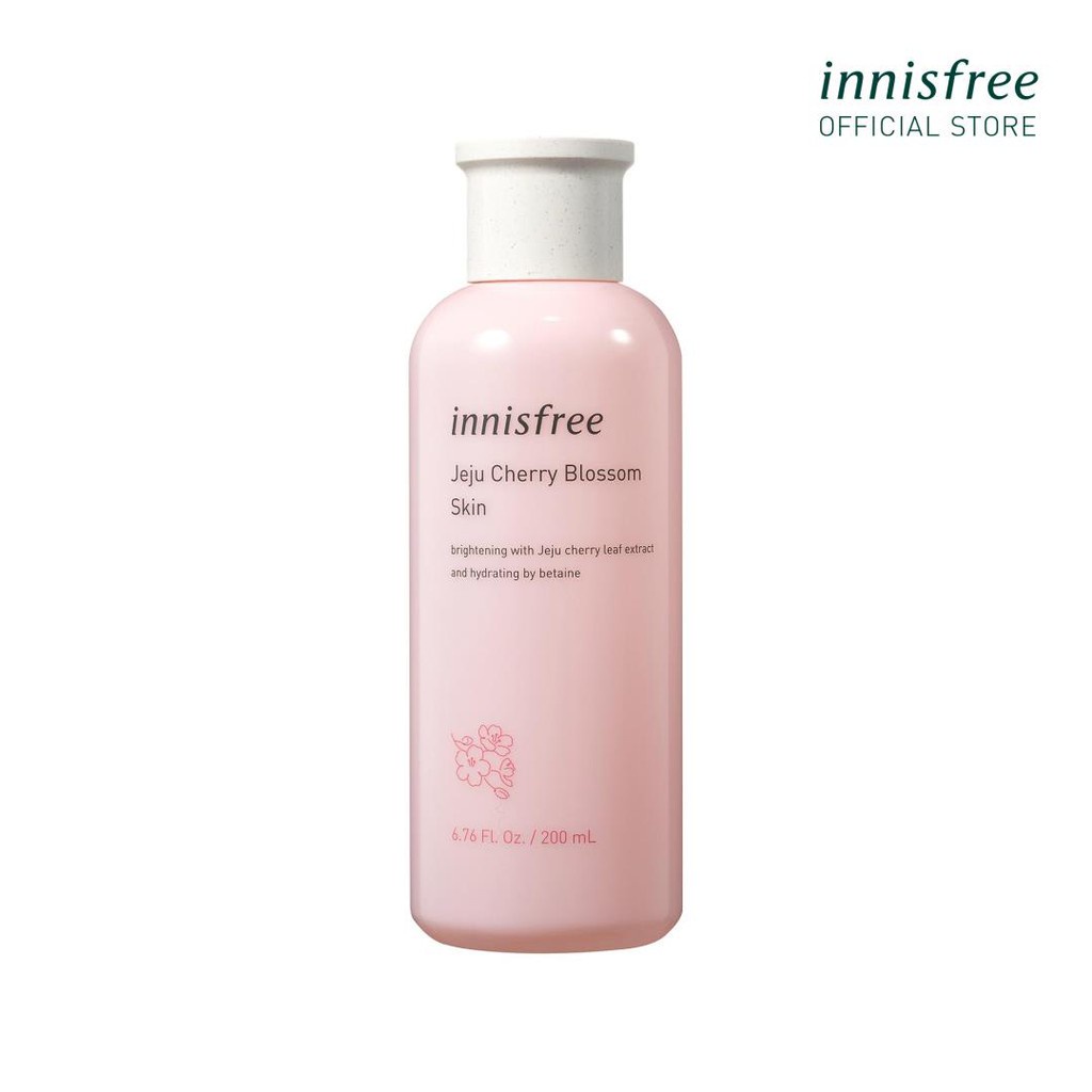 Nước cân bằng dưỡng ẩm sáng da từ hoa anh đào đảo Jeju innisfree Cherry Blossom 200ml