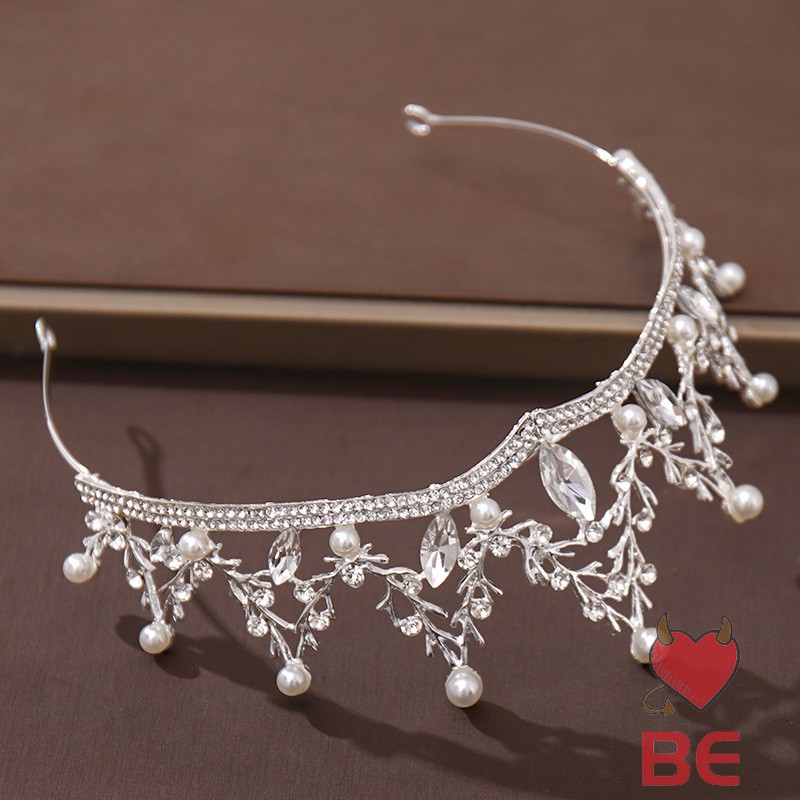 YADORNOS Vương Miện Cài Tóc Hình Vương Miện Đính Đá Lấp Lánh Cho Cô Dâu