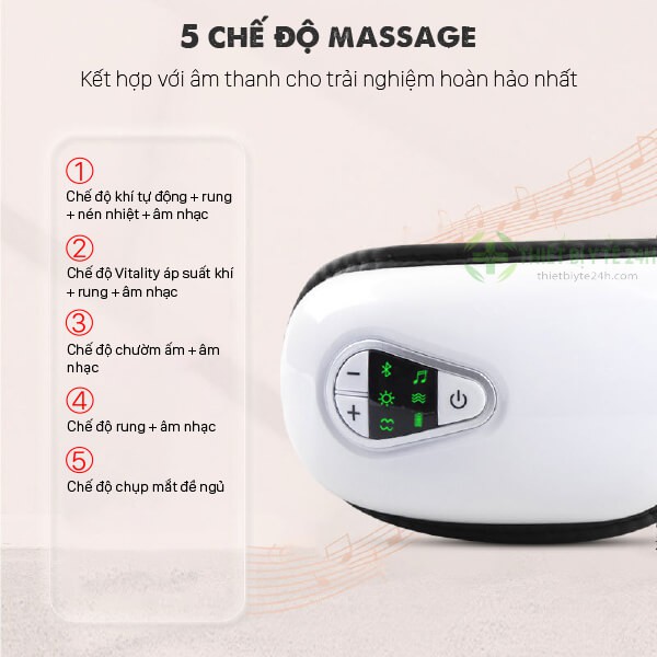 Máy Massage Mắt,Maý Mát Xa Giảm Thâm Cuồng Mắt,Xóa Bọng Mắt,Xoa Dịu Cơn Mỏi Mắt