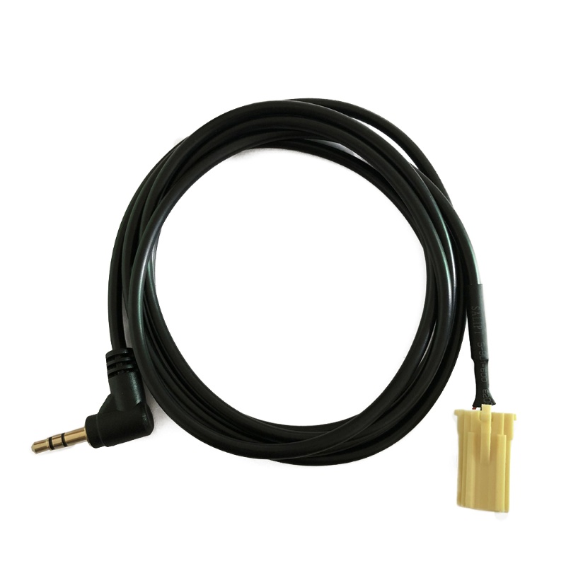Dây Cáp Âm Thanh AUX 3.5mm Sang ISO- 6Pin Chuyên Dụng Cho Xe Hơi Alfa- for Lanci