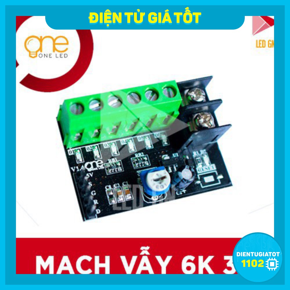 Mạch Điều Khiển LED Vẫy OneLED - 6 Kênh 3A