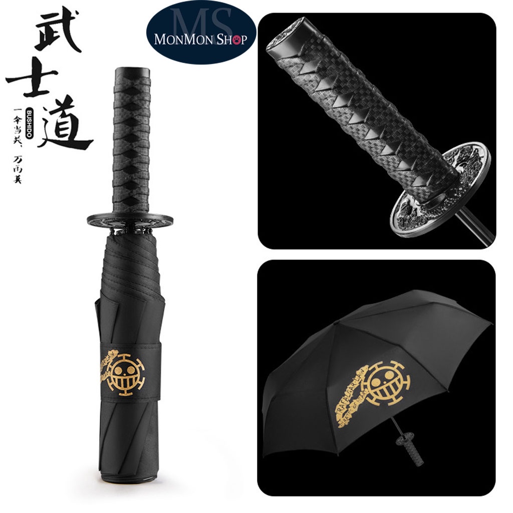 Ô DÙ che mưa cán giả Kiếm Nhật,Ô Dù Samurai Loại Dài cực ngầu chất lượng đảm bảo