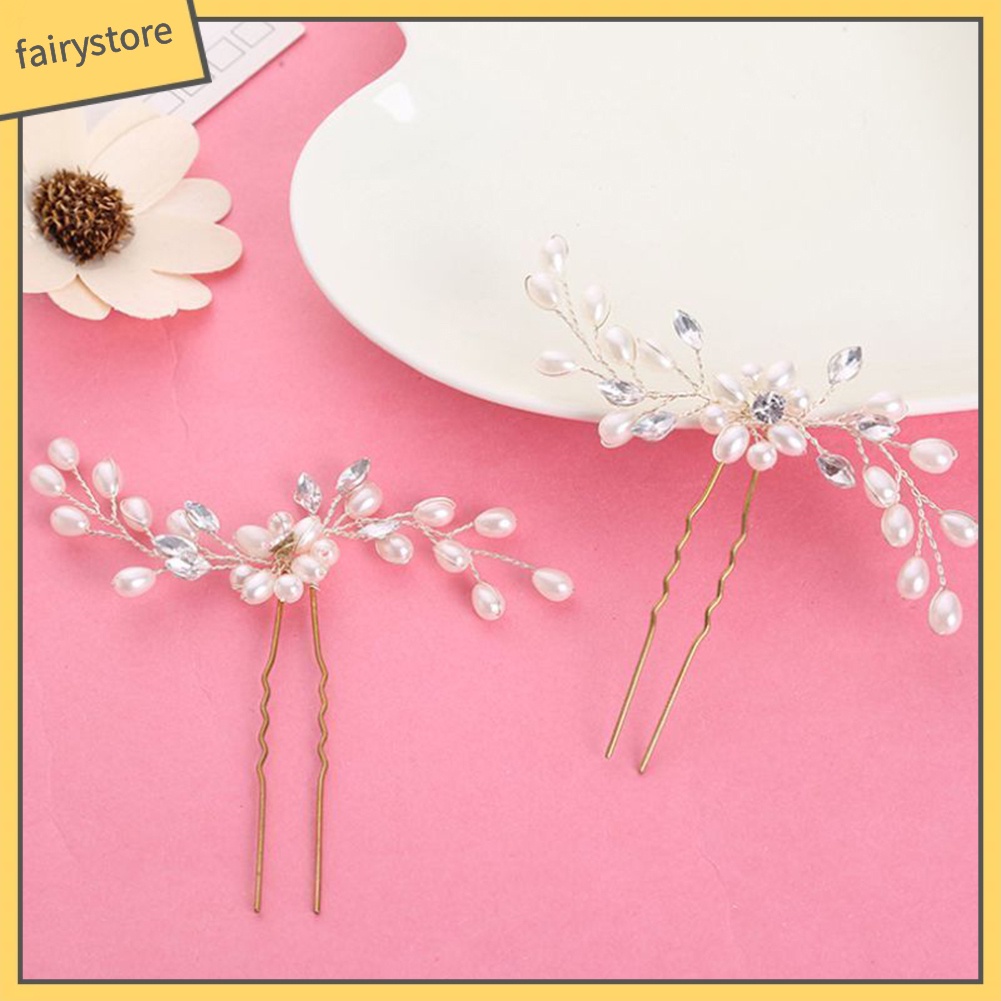 Kẹp Tóc Nữ Đính Ngọc Thời Trang