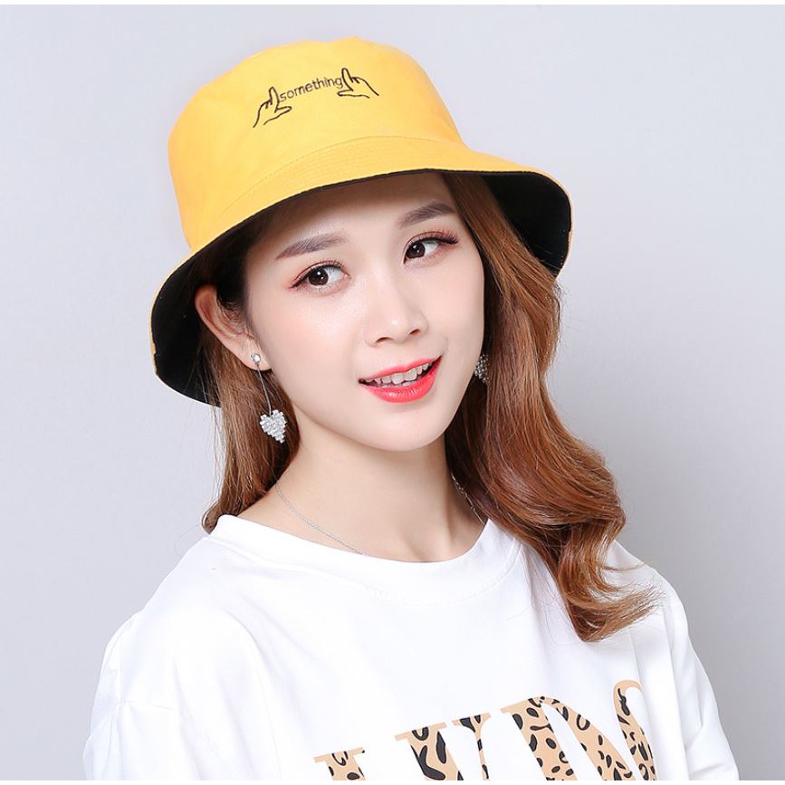 Nón tai bèo bucket chống nắng 2 mặt dễ thương - Mũ bucket MC03