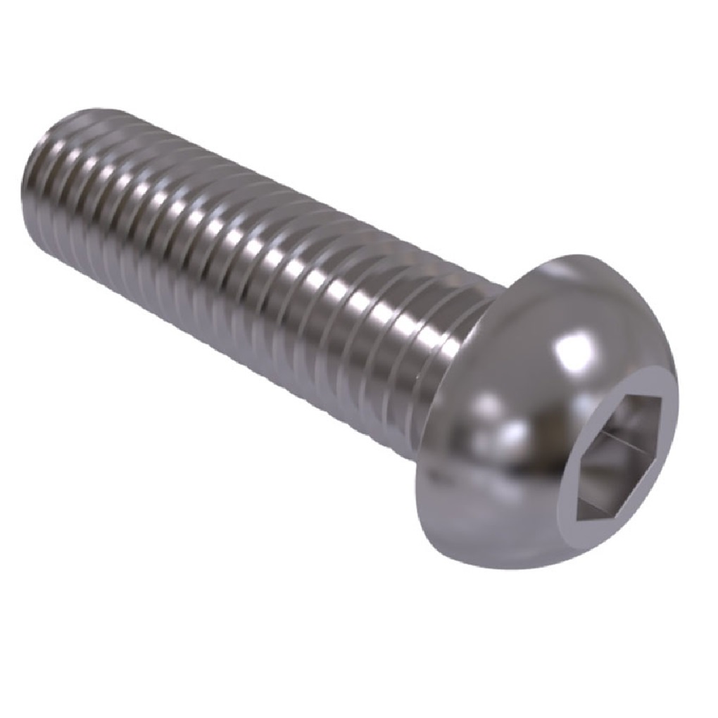 Vít đầu Mo lục giác chìm ISO 7380-1 Inox SUS304 A2-70