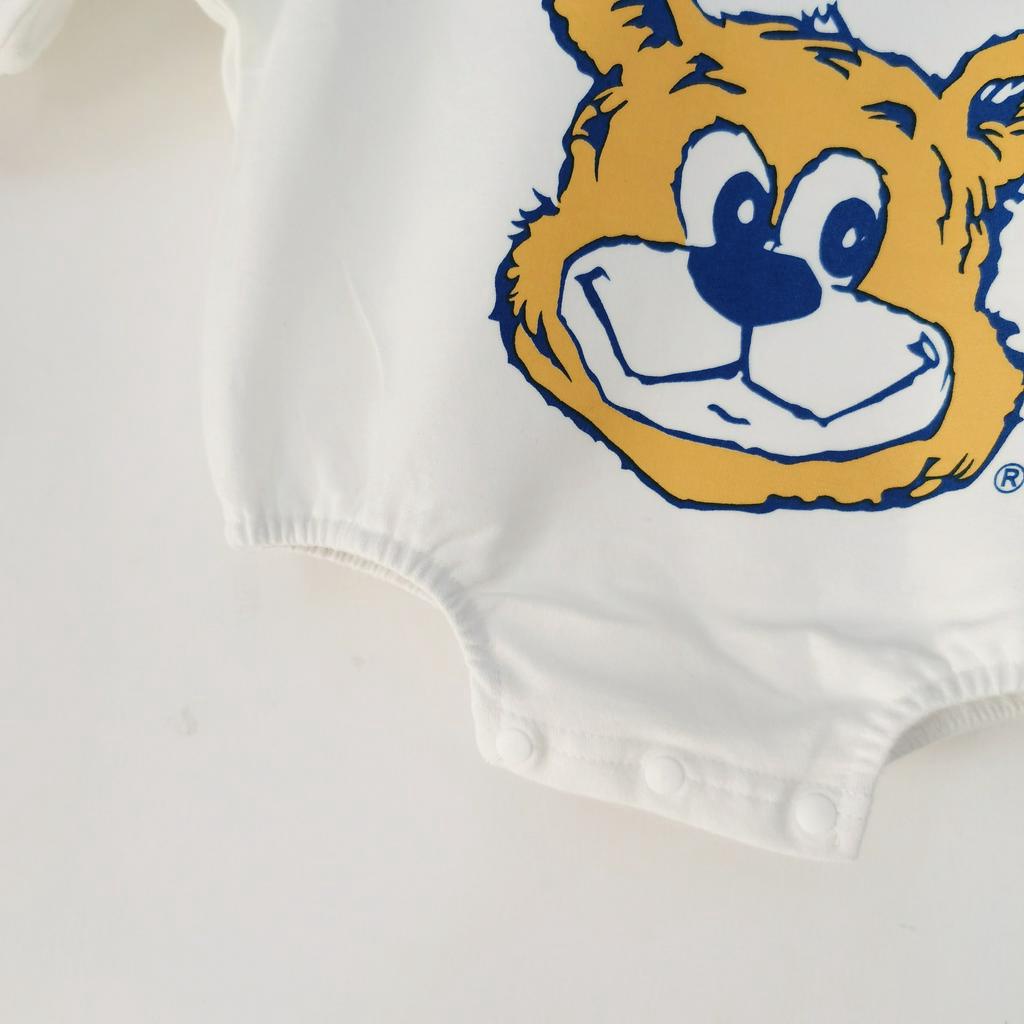 Bộ Áo Liền Quần Dài Tay In Hình Hoạt Hình Dễ Thương Thời Trang Mùa Thu 2020 Dành Cho Trẻ Nhỏ