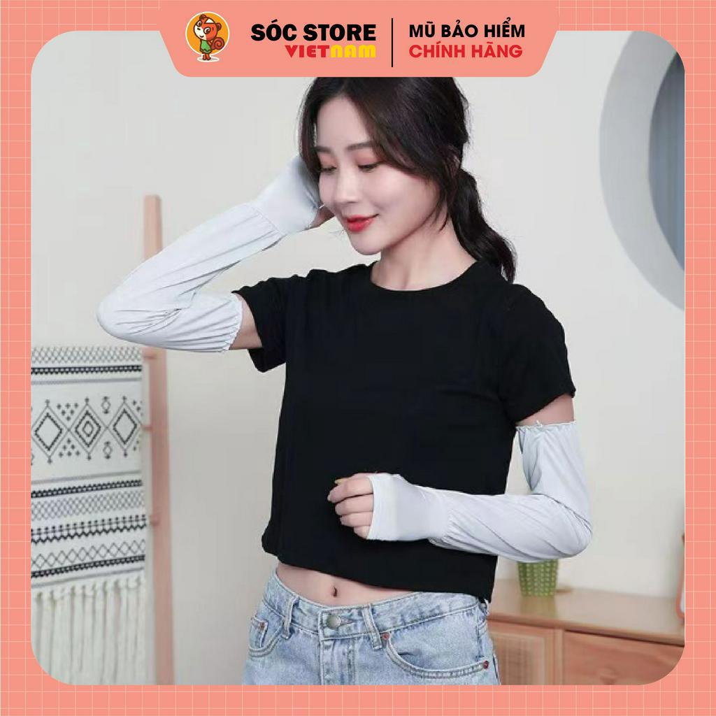 Cặp Găng Tay Ống Chống Nắng Chống Tia UV dày dặn, thoáng mát SocstoreVietNam