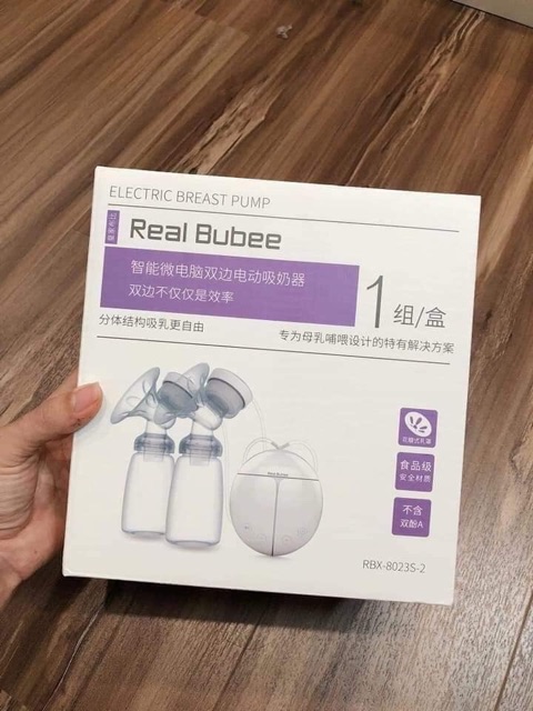 Máy Hút Sữa Điện Đôi Real Bubee