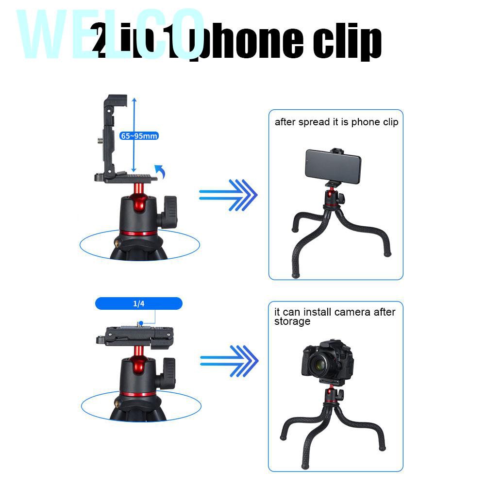 Chân Tripod Tripod Không Gương Cho Điện Thoại Thông Minh Welco Ulanzi Mt-11