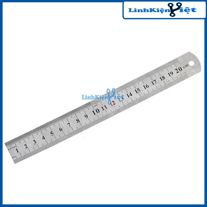Thước Kỹ Thuật 20cm Độ Chính Xác Cao Mạ Inox
