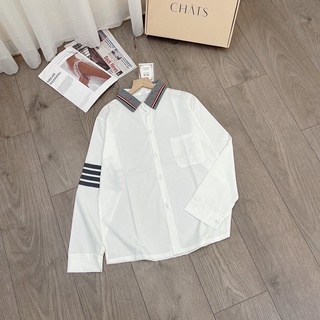 Áo Sơ Mi Quốc Dân Sọc Tay