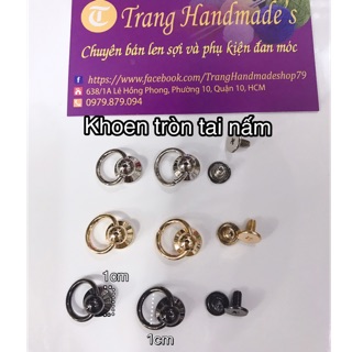 Khoen tai nấm (làm quai túi)