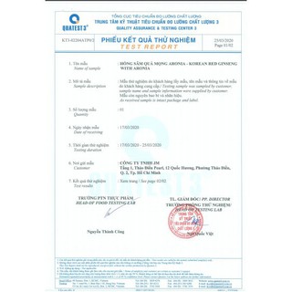 Nước Hồng Sâm Goodbase Aronia KGC Cheong Kwan Chang