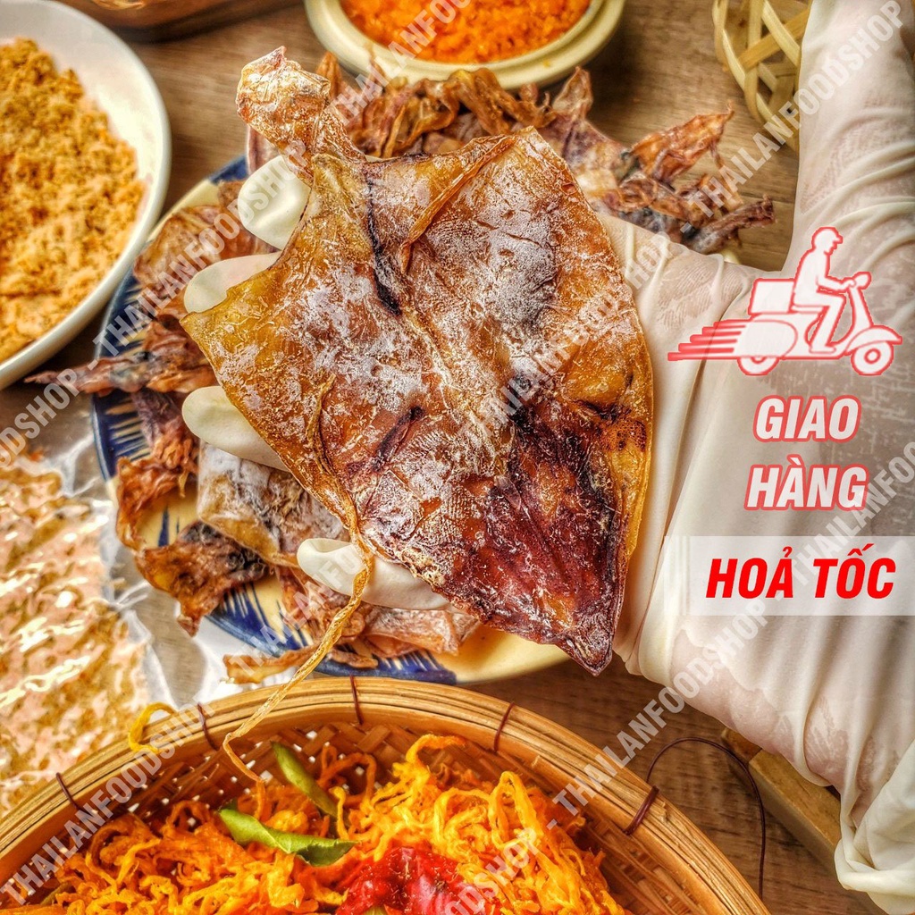 Khô Mực Mini HomeMade không mặn Túi 500Gr (Hút Chân Không)