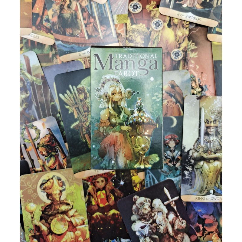 Bộ bài Traditional Manga Tarot Size Gốc Nifoki E1
