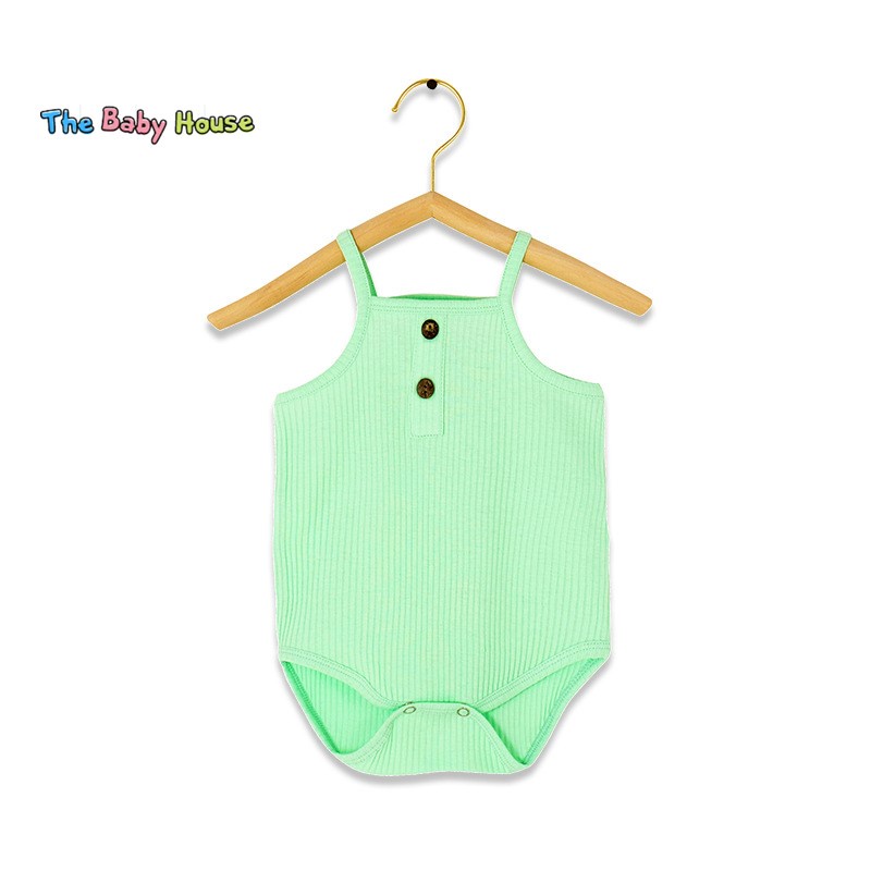 Bộ Áo Liền Thân Cho Bé  𝐅𝐑𝐄𝐄𝐒𝐇𝐈𝐏 Bodysuit Không Tay Phong Cách Đơn Giản Thoải Mái Dễ Thương Cho Bé Trai Bé Gái