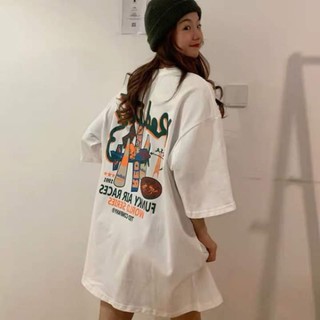 Áo Thun Phom Rộng Hình Dễ Thương