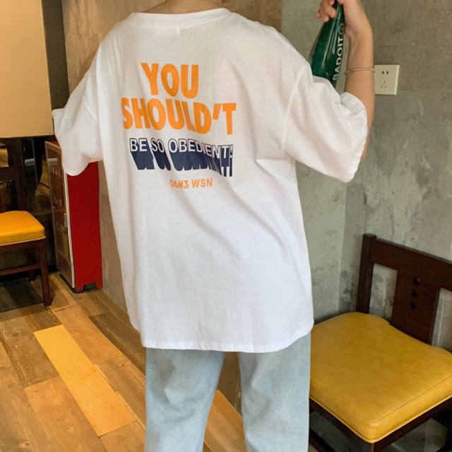 [Mã WA1606 giảm 15% đơn 99k] Áo Thun YOU SHOULD’L Unisex A027 | BigBuy360 - bigbuy360.vn