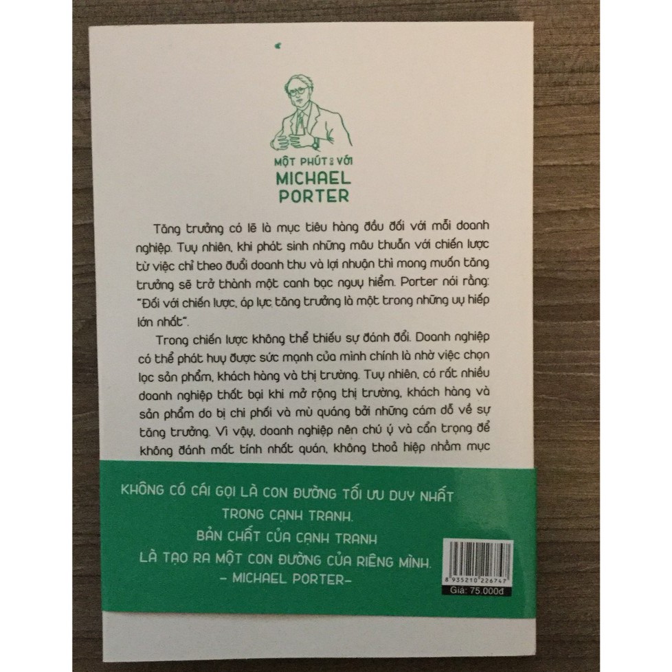 [ Sách ] Một Phút Với Michael Ported - 77 Nguyên Tắc Về Chiến Lược Cạnh Tranh