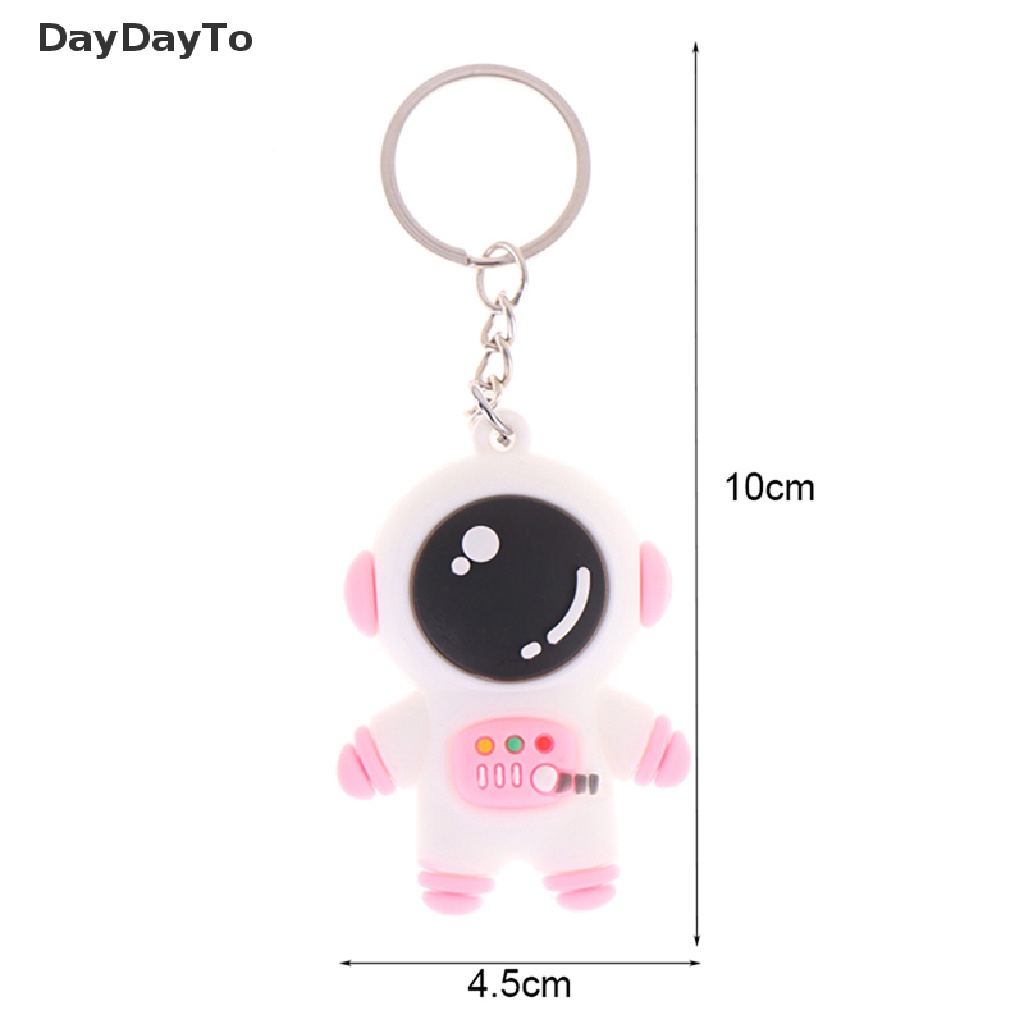 Móc Khóa Kim Loại Hình Phi Hành Gia / Tàu Không Gian / Vũ Trụ Dễ Thương