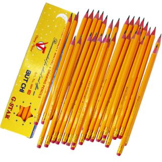 Combo 5 hộp bút chì gỗ hiệu G-star No.009 (60 cây )