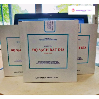 Bộ kiểm tra độ sạch bát đĩa ( gồm tinh bột và tinh dầu)
