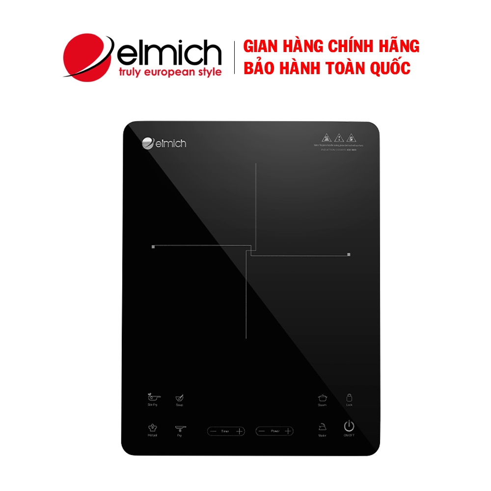 Bếp điện từ đơn Elmich ICE-1831, Công suất 2100W, Bảo hành 24 tháng