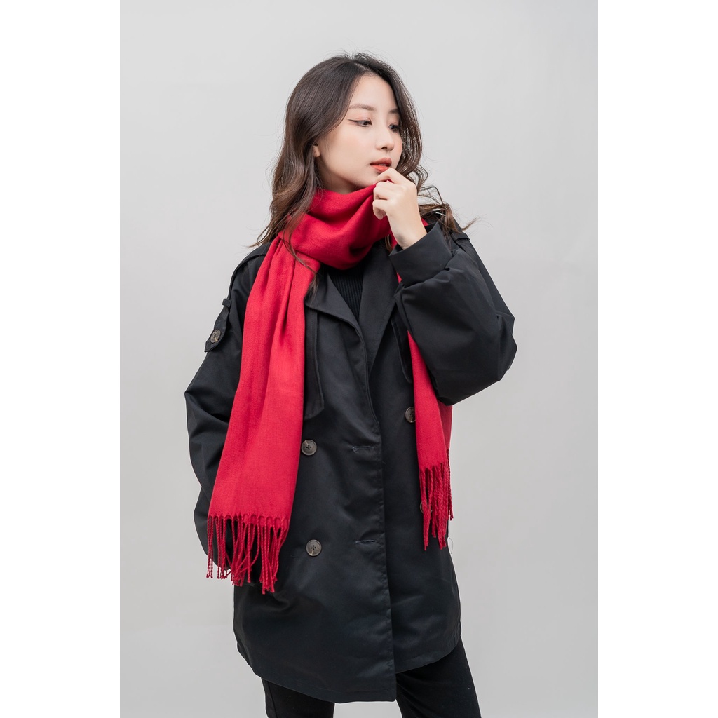 Khăn len quàng cổ nữ FM Style