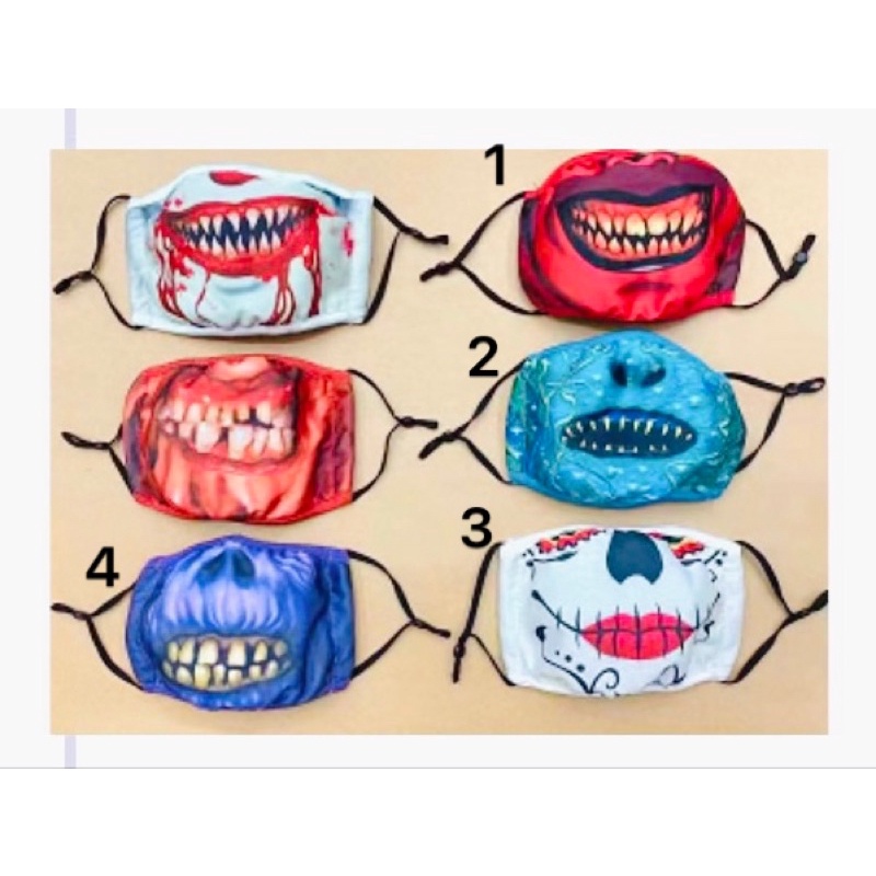 Khẩu trang hoátrang HALOWEEN