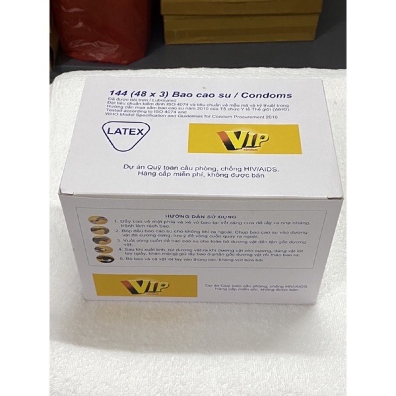 Bao Cao Su VIP giá rẻ dùng cho gia đình Không Mùi Không Dị Ứng