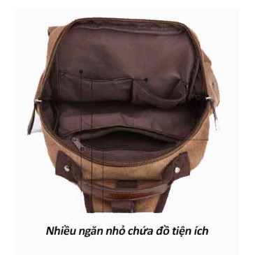 Cặp chéo vải bố Nam cao cấp