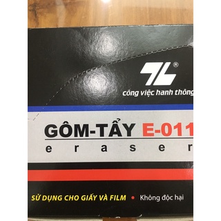 [Hàng chính hãng] Gôm tẩy thiên long TL E-011 màu đen - VPP Hải Nhật