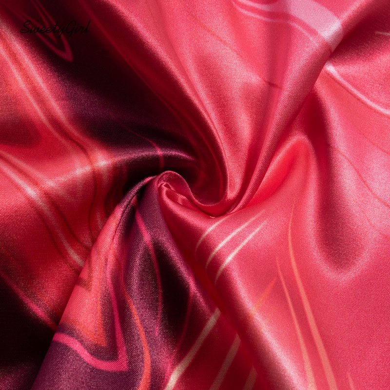 Áo Tank Top Hai Dây Màu Sắc Tương Phản Quyến Rũ Cho Nữ