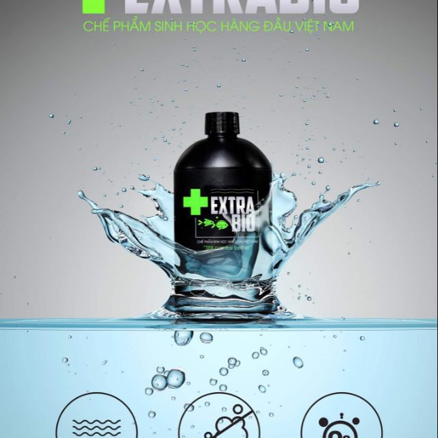 Vi sinh Extra Bio xử lý nước hồ cá