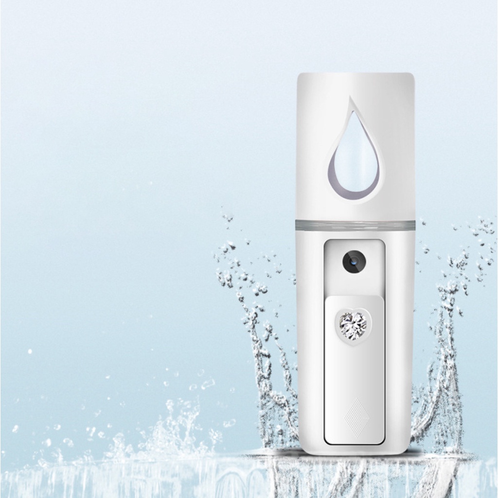 Máy Phun Sương Cầm Tay MINI NANO FC Xịt Khoáng, Xông Mặt Dưỡng Ẩm Cho Da