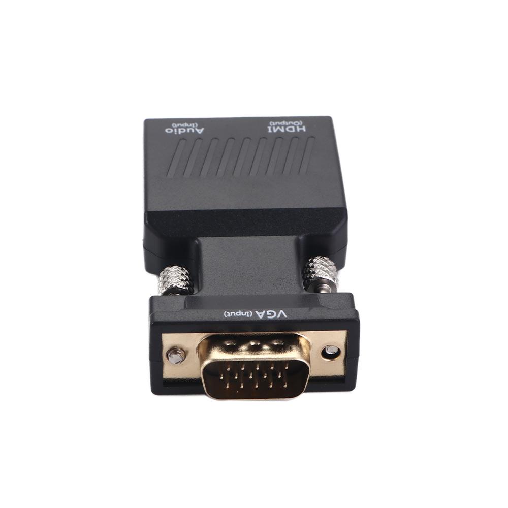 Đầu Chuyển Đổi VGA Sang HDMI 720 1080P VGA 1 VGA Cho PC Laptop