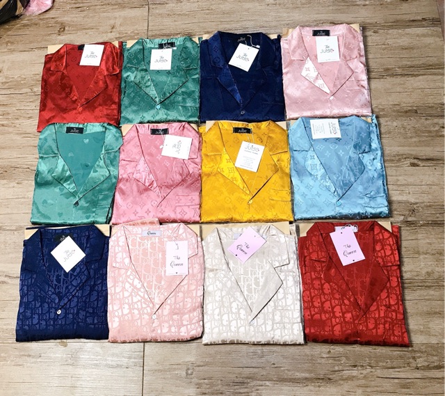 Bộ gấm áo cộc quần dài cao cấp 🔆🔆 | BigBuy360 - bigbuy360.vn