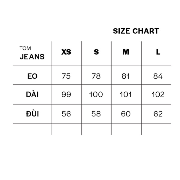 QUẦN DÀI DENIM LIDER TOM JEANS