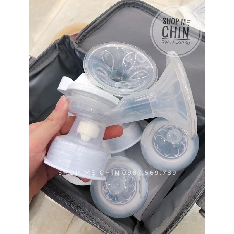 [SALE]Máy hút sữa avent hoa tuyết điện đôi SCF303 like new