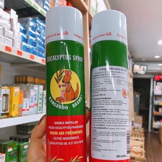 Combo chai xịt phòng tinh dầu khuynh diệp thiên nhiên kangaroo