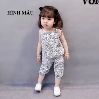 Đồ bộ kiểu quần alibaba cho bé gái