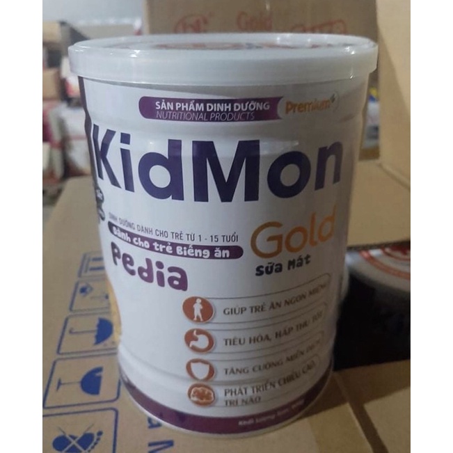 Sữa mát KIDMON GOLD  Pedia sữa dành cho trẻ biếng ăn (900g)