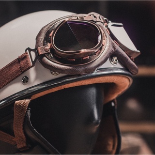 Kính Phi Công cho nón bảo hiểm - GOGGLE PILOT - Vintage Style - Sản phẩm cao cấp - Bảo hành 1 năm