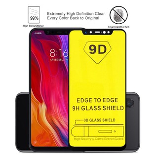 Kính Cường Lực Full Màn Xiaomi Mi8 - Kính Full 9D Độ Cứng 9H Keo Toàn Màn Hình
