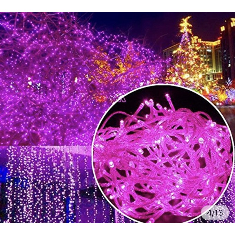 Dây đèn led 5M chớp tắt trang trí Noel