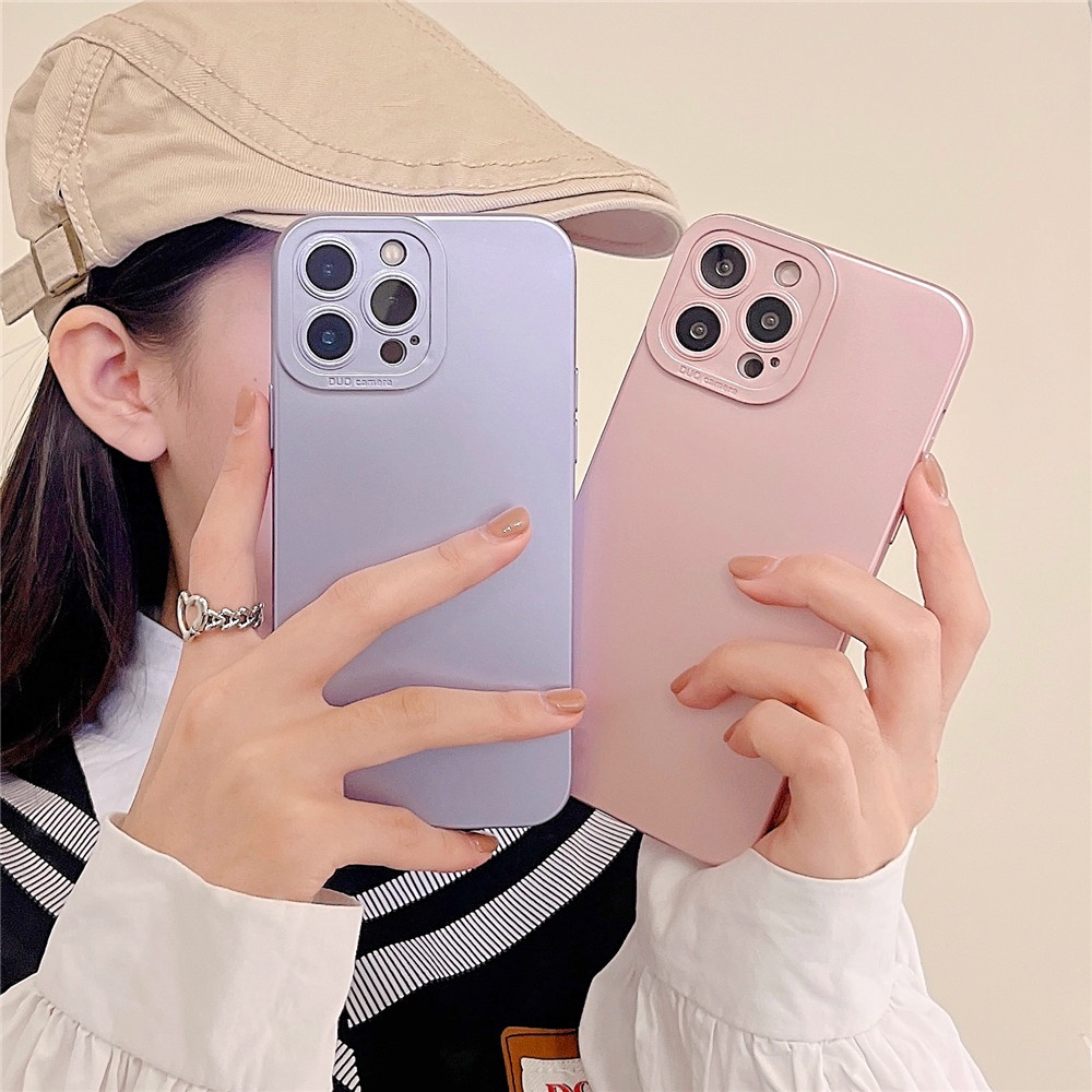 Ốp điện thoại silicon dẻo tráng gương sang trọng chống sốc thích hợp cho IPHONE 13 12 11 MINI X XR XS MAX 7 8 PLUS
