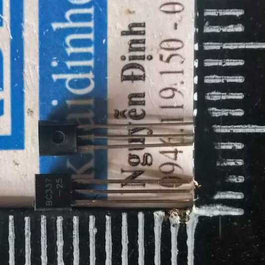 20 con BC337-25 BC337 TO-92 45V/0.8A NPN-TRANS transistor thuận kde1511