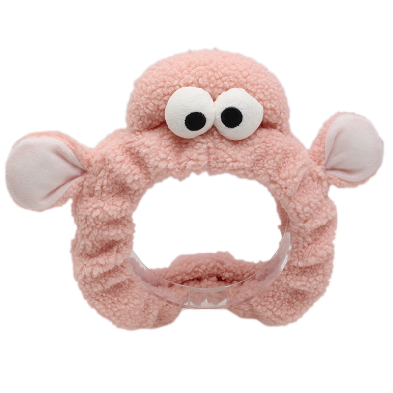 Băng Đô Cài Tóc Mềm Mại Hình Chú Cừu Hoạt Hình Dành Cho Nữ